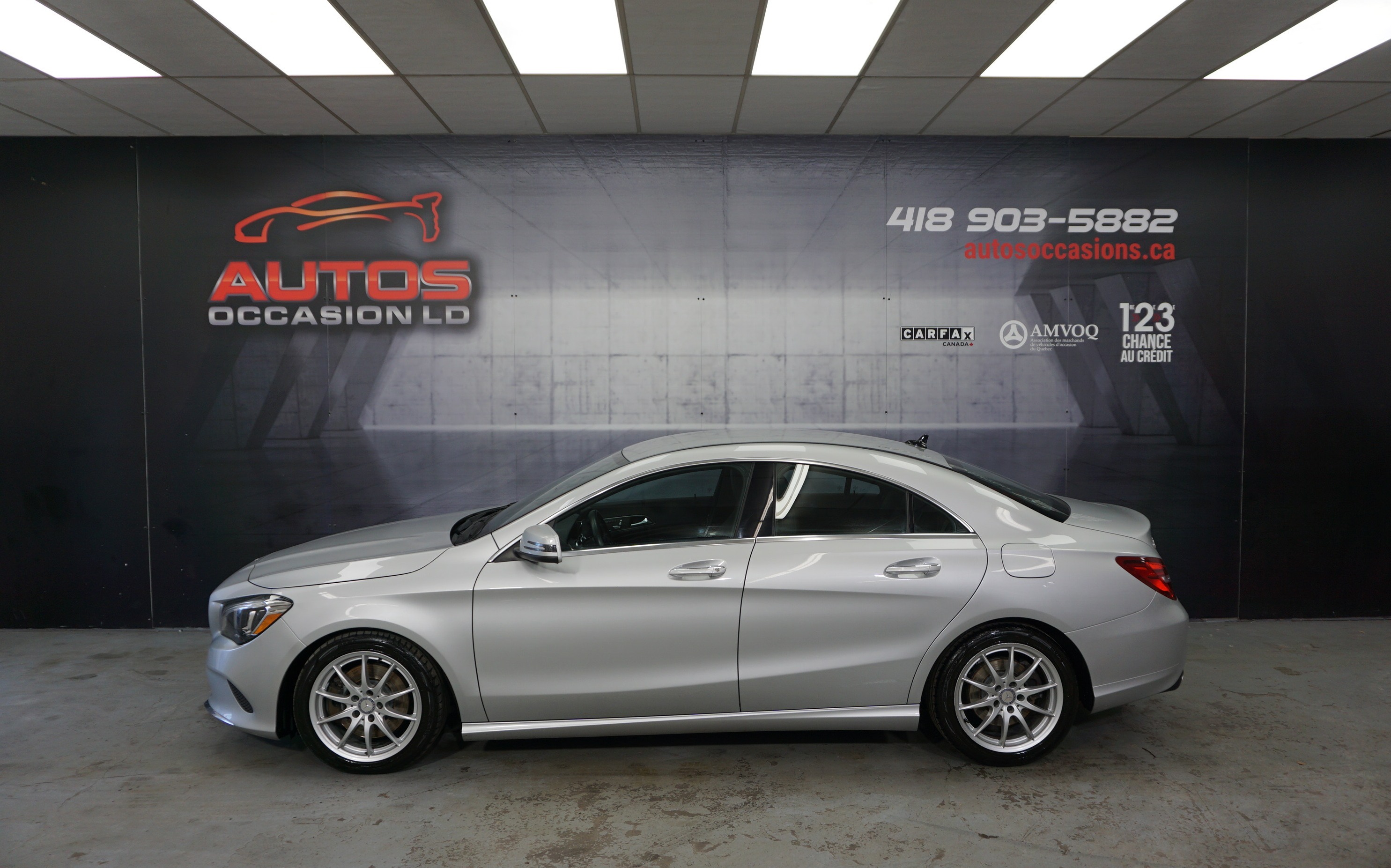 2017 Mercedes-Benz CLA 4MATIC AUTO SIÈGE CUIR + GPS NAVI CAMERA 51 358 KM