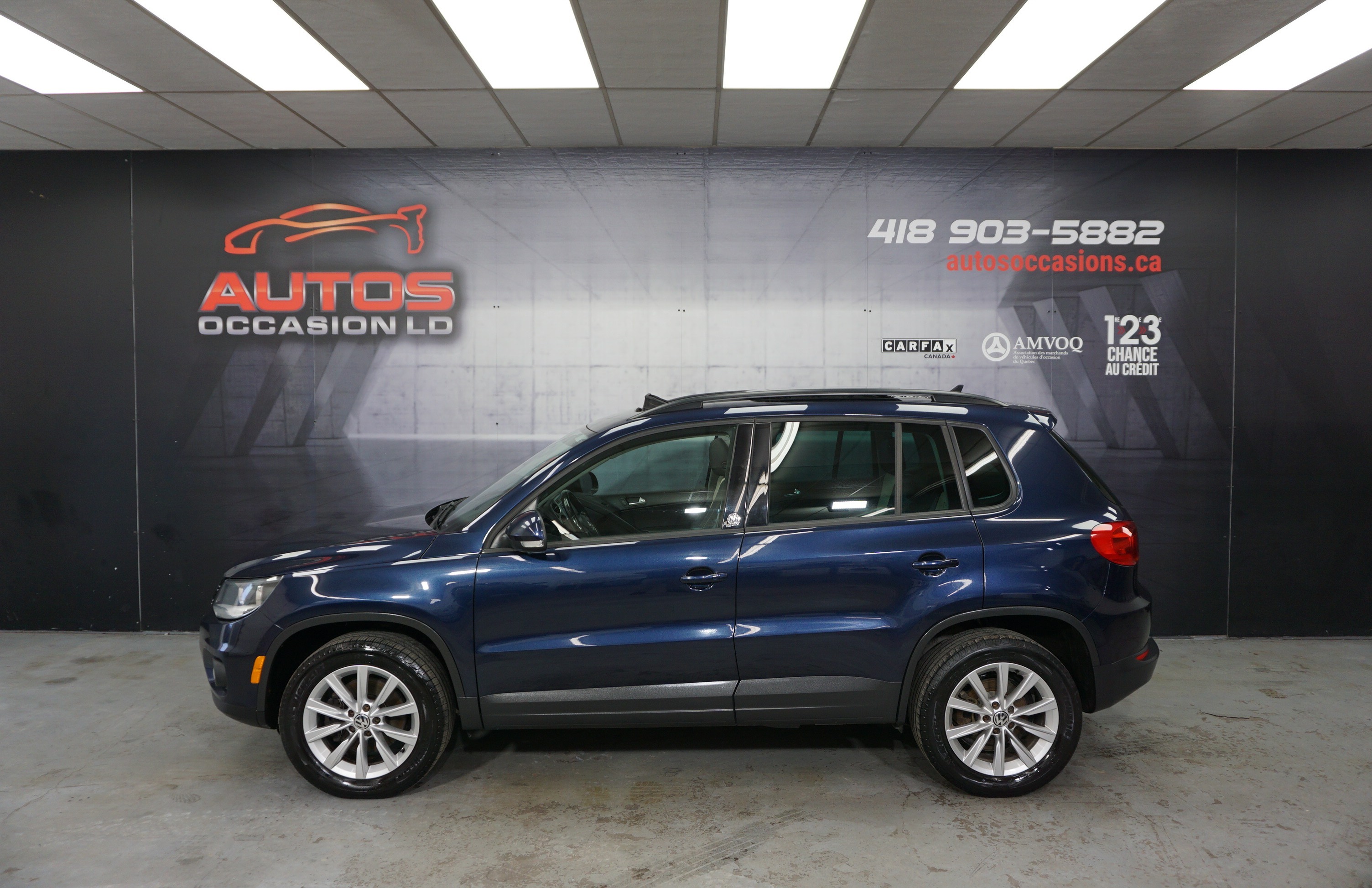 2017 Volkswagen Tiguan WOLFSBURG EDITION 4MOTION CUIR + TOIT PANO CAMERA