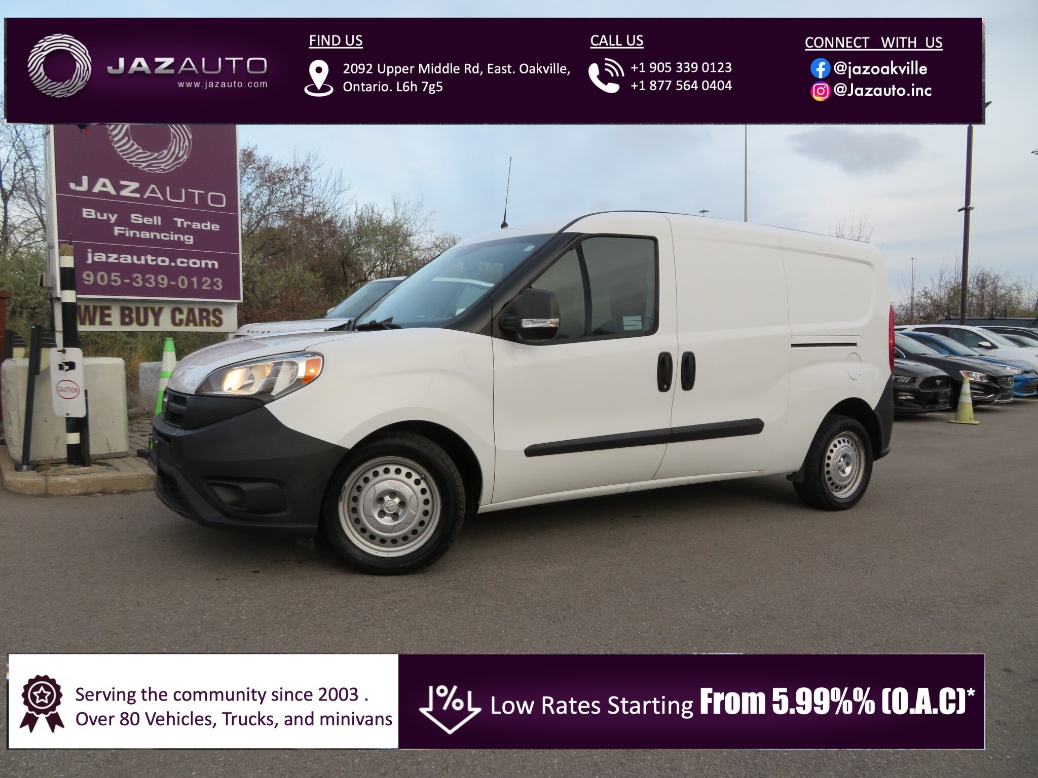 2016 Ram ProMaster City Tradesman Cargo WITH INTERNAL FRIDGE SAFETY INCLUD