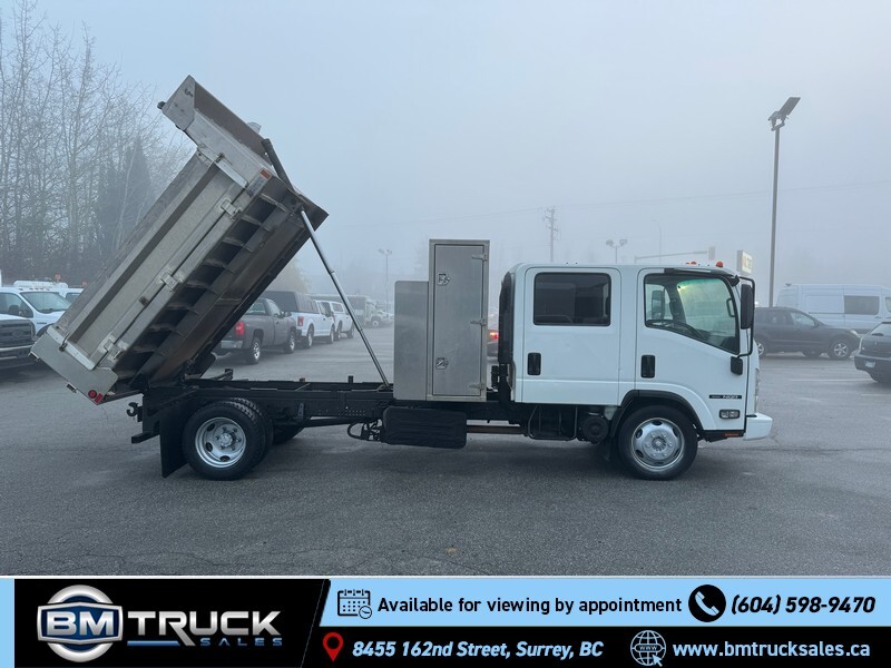 2017 Isuzu NQR DSL CREW / Crew Cab / Dump Truck / Diesel