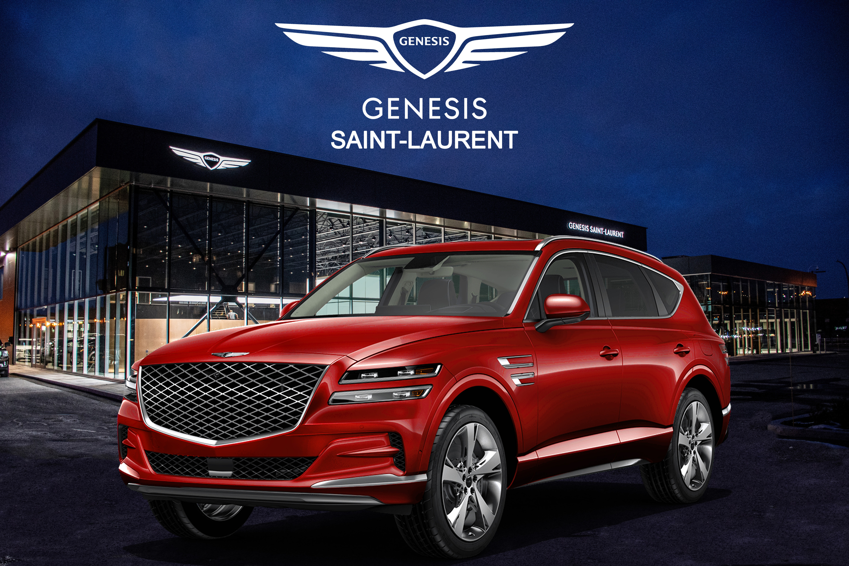 2025 Genesis GV80 GV80 3.5T ADVANCED TECH PACK AWD TOIT NAV CUIR
