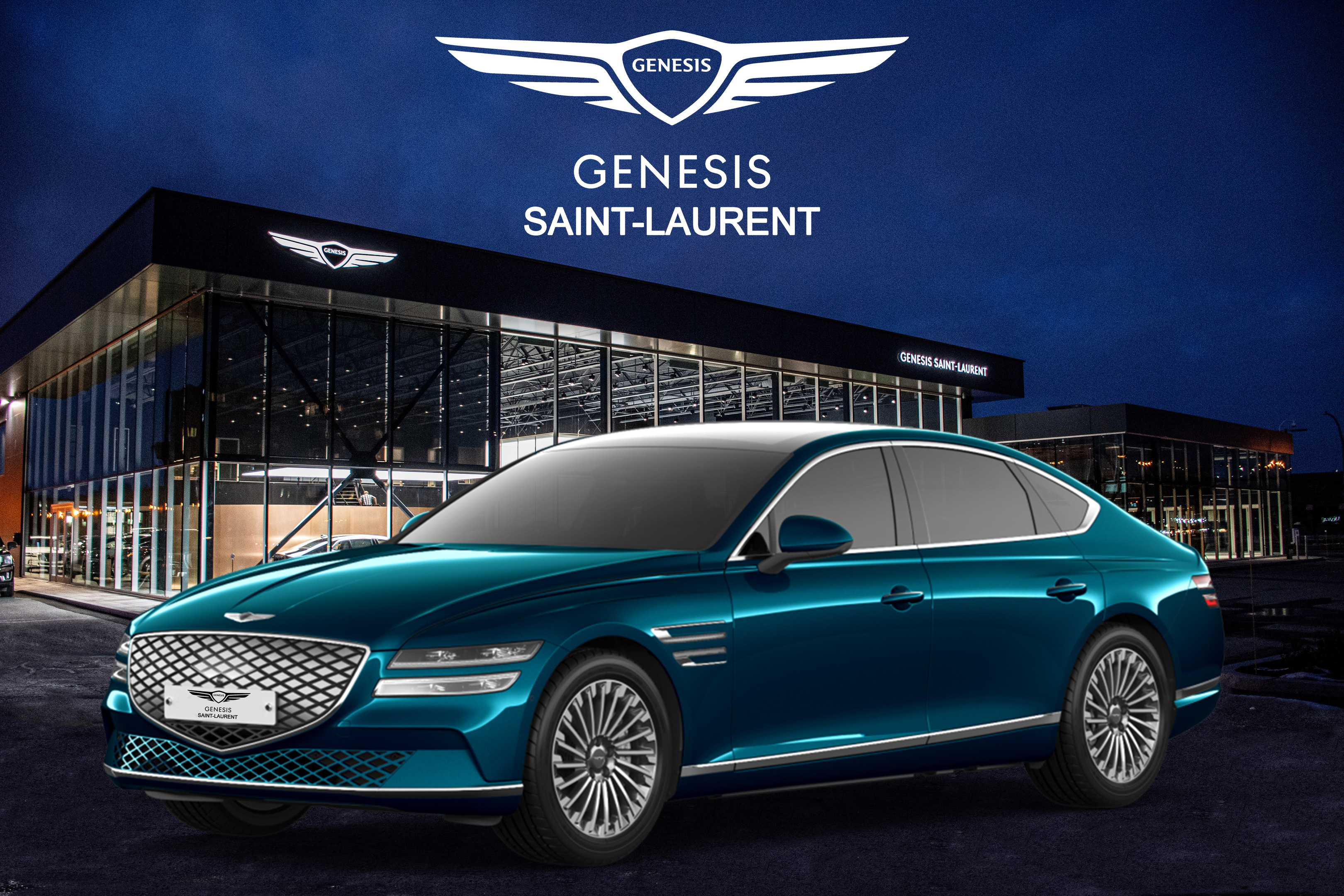 2023 Genesis Electrified G80 G80 PRESTIGE ELECTRIQUE AWD NAVIGATION CUIR MAGS