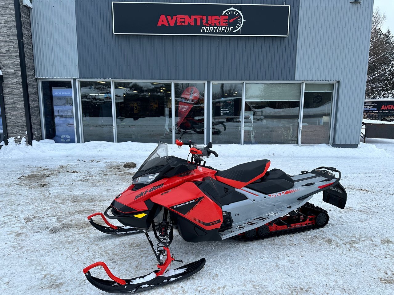 2019 Ski-Doo RENEGADE X 600 R chenille ice ripper cramponné