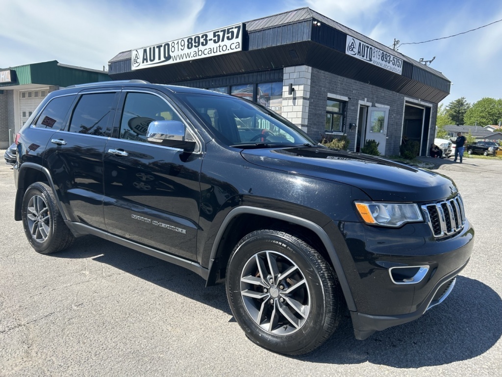 2017 Jeep Grand Cherokee Limited Leather Sunroof Navi Blind Spot Camera 