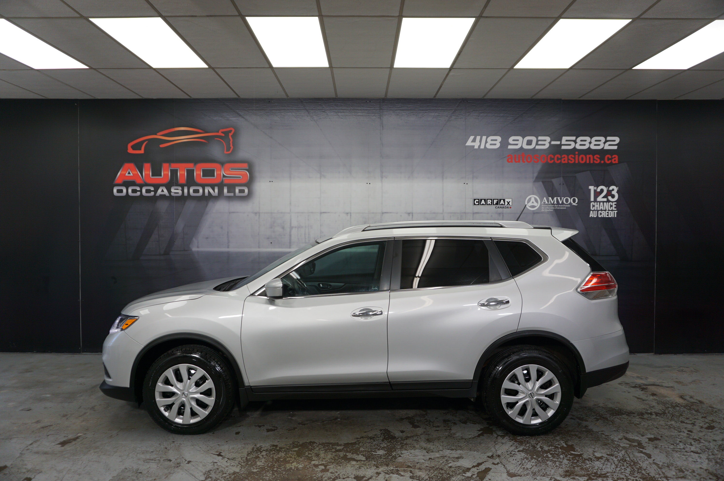 2015 Nissan Rogue S AWD AUTO FULL ÉQUIPÉ A/C BLUETOOTH 165 660 KM !!