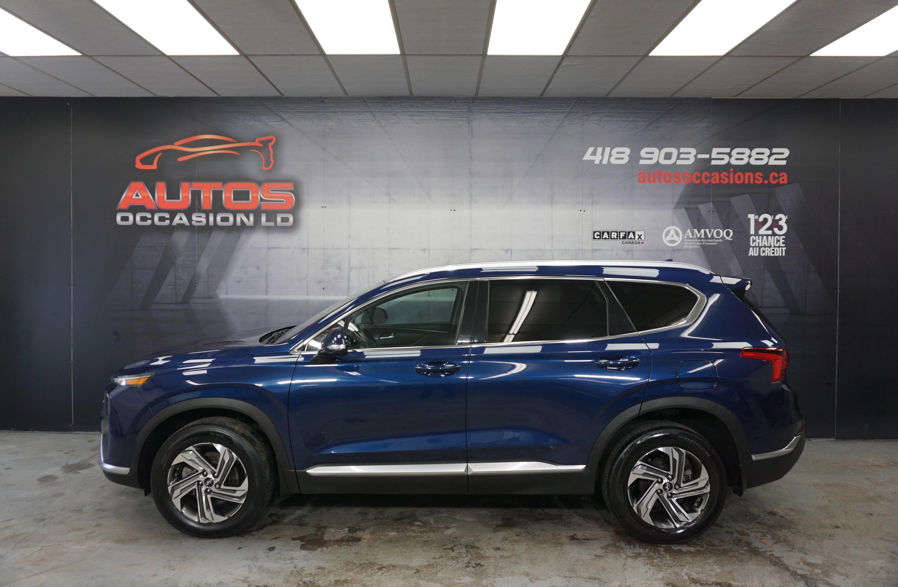 2021 Hyundai Santa Fe PREFERRED AWD SIÈGES + CAMERA BLUETOOTH 33 594 KM
