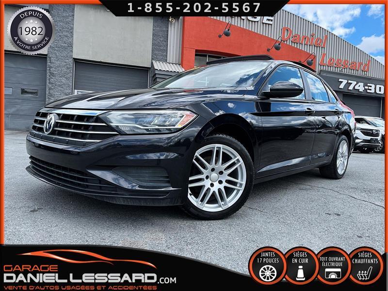 2019 Volkswagen Jetta HIGHLINE, 1.4, AUTO, CUIR, TOIT OUVRANT PANO