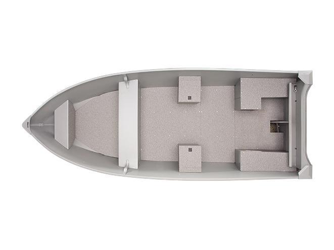 2024 Alumacraft V-16 Tiller 