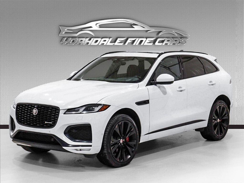 2021 Jaguar F-Pace P400 R-Dynamic S / Red Int / HUD / 395HP / Massage