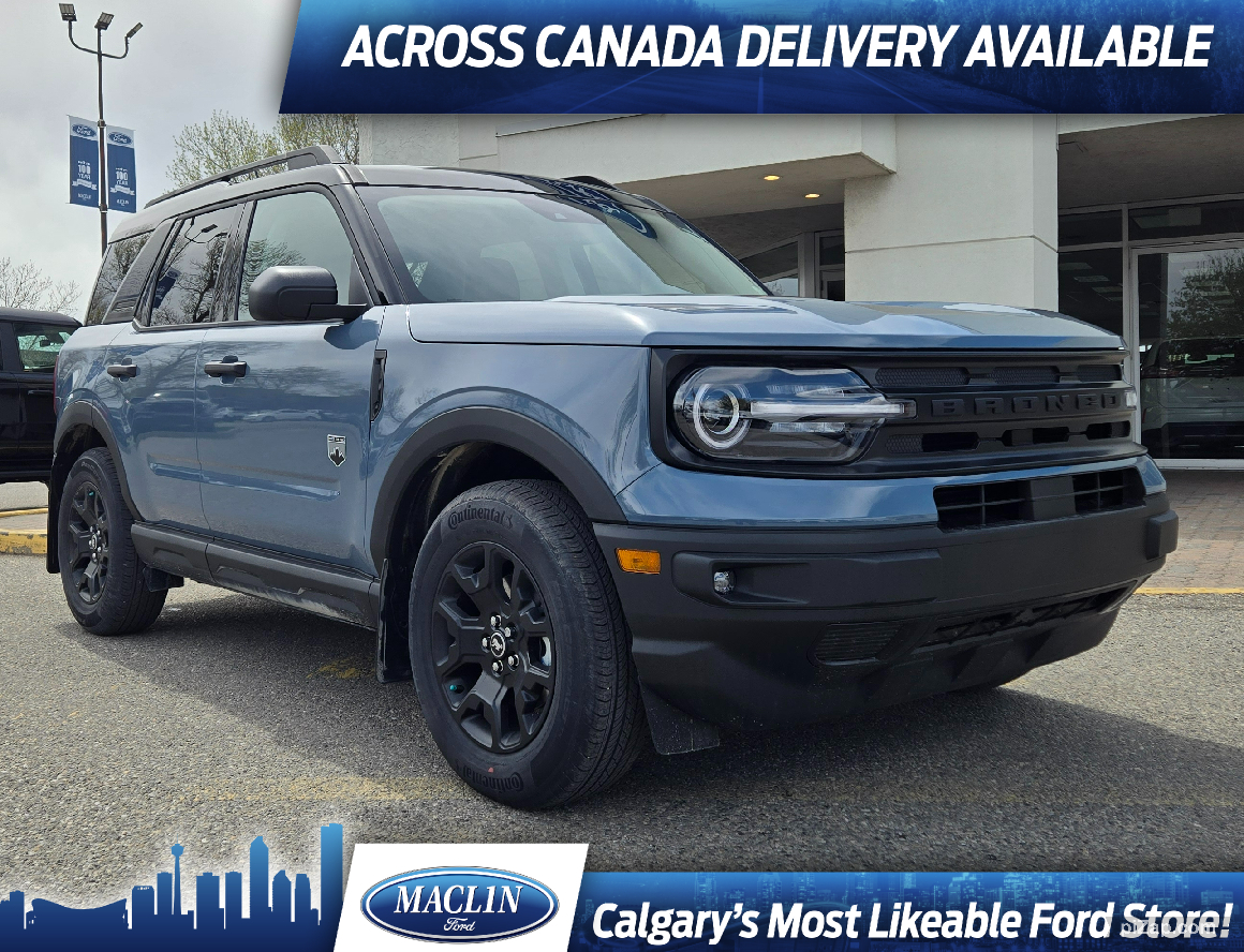 2024 Ford Bronco Sport BIG BEND | BLACK APP PKG | TOW PKG | CONVEN PKG
