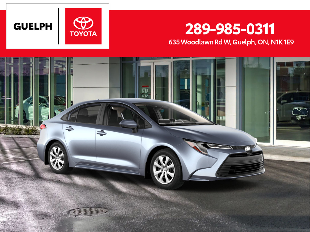 2025 Toyota Corolla in Guelph - Guelph Toyota - FACTORYORDERCO0B1