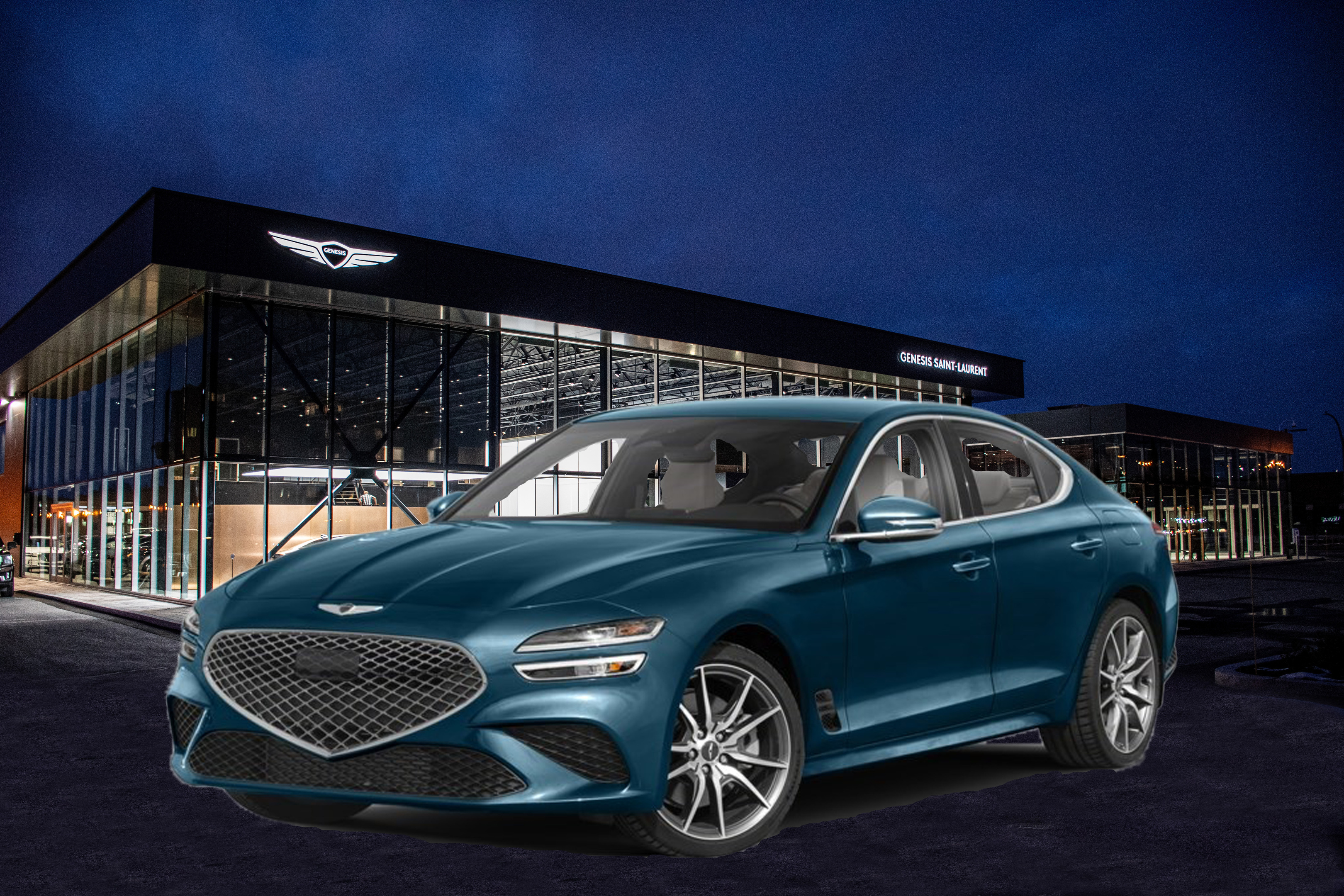 2025 Genesis G70 G70 3.3T ADVANCED AWD TOIT OUVRANT NAVIGATION CUIR