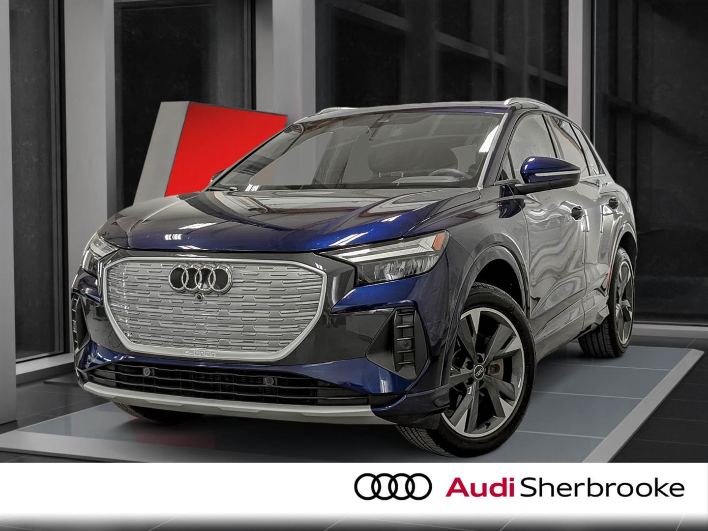 2023 Audi Q4 e-tron Quattro roues 20 po Borne Incluse