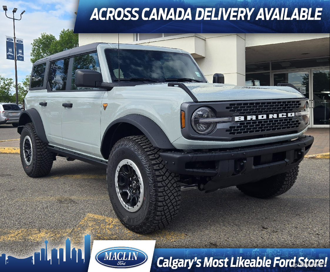2024 Ford Bronco BADLANDS | SASQUATCH PKG | MID PKG 