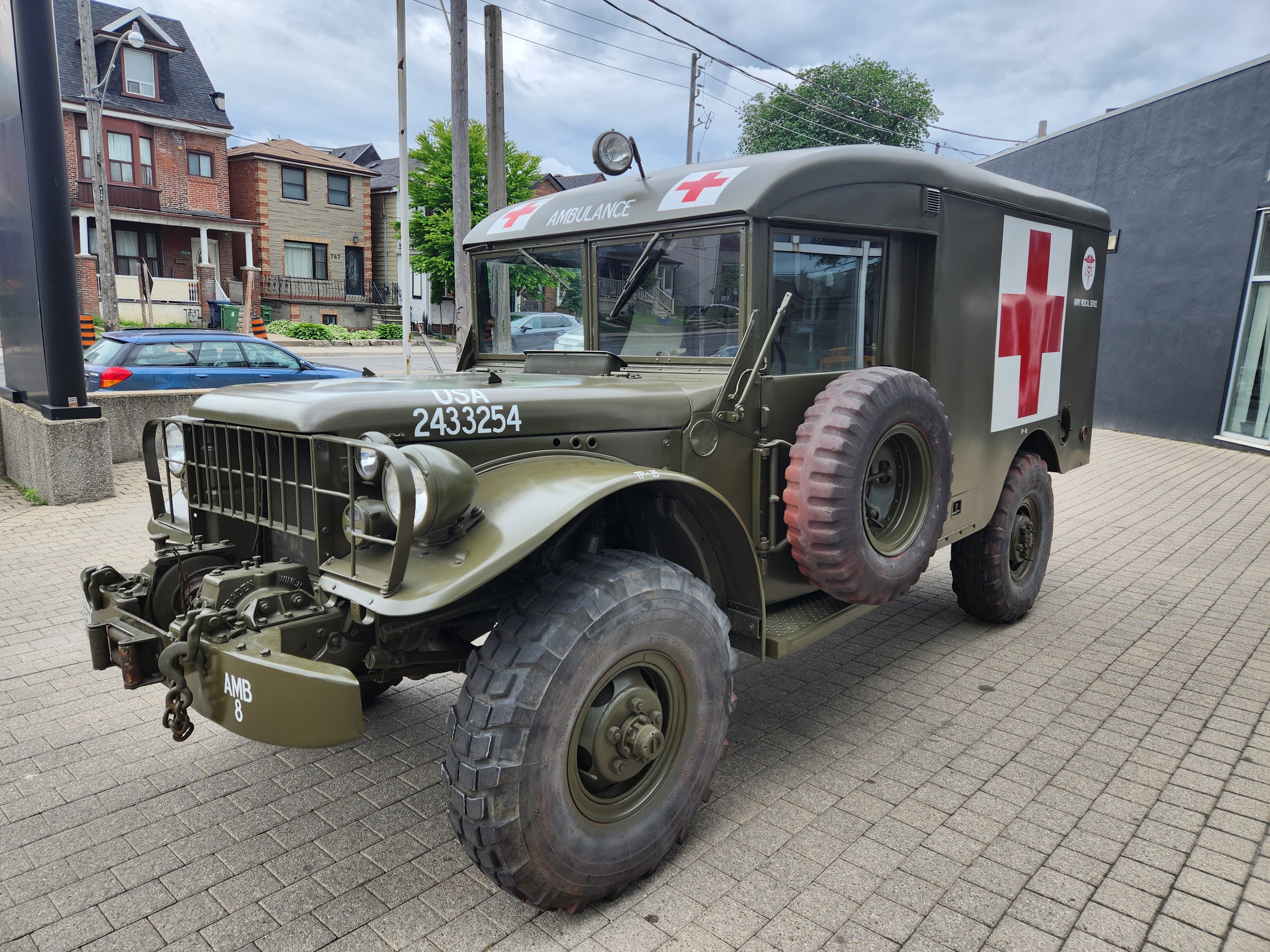 1953 Dodge 3/4 TON M43 Military Ambulance