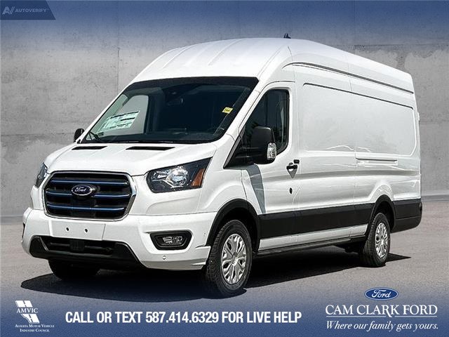 2023 Ford E-Transit Cargo Van T-350 148  EL Hi Rf 9500 GVWR RWD