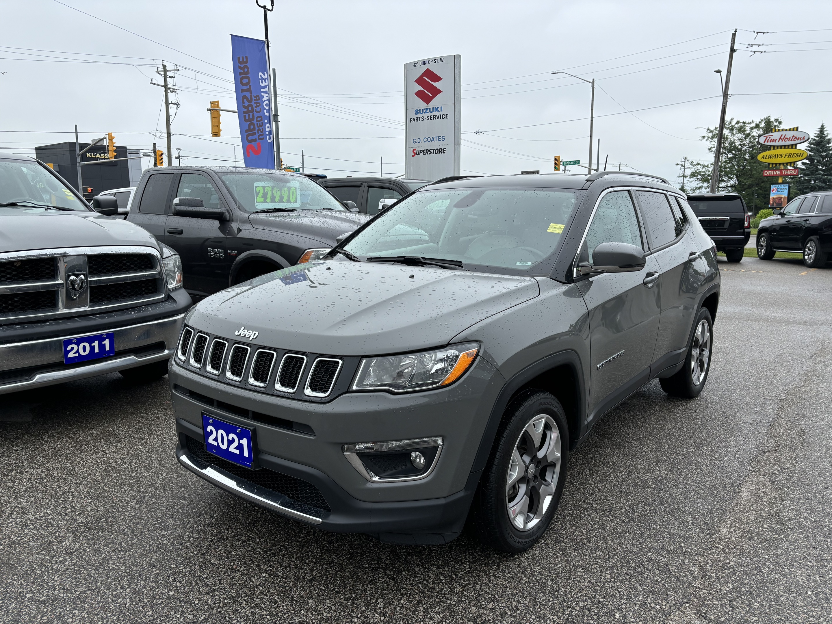 2021 Jeep Compass Limited 4x4 ~Bluetooth ~Backup Camera ~Leather 