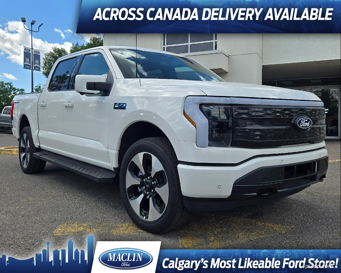 2024 Ford F-150 Lightning PLATINUM | 710A | MOONROOF | DEMO SPECIAL!!