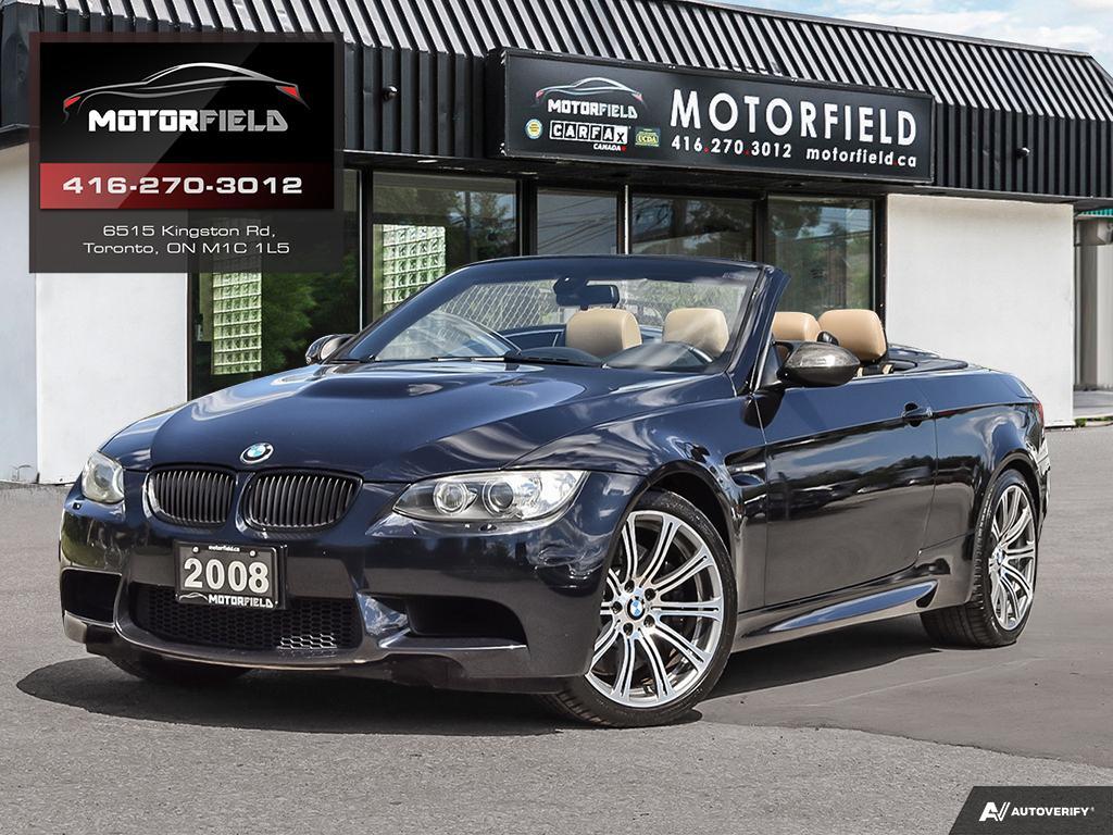 2008 BMW M3 Cabriolet RWD Manual 4.0L V8 *RARE*