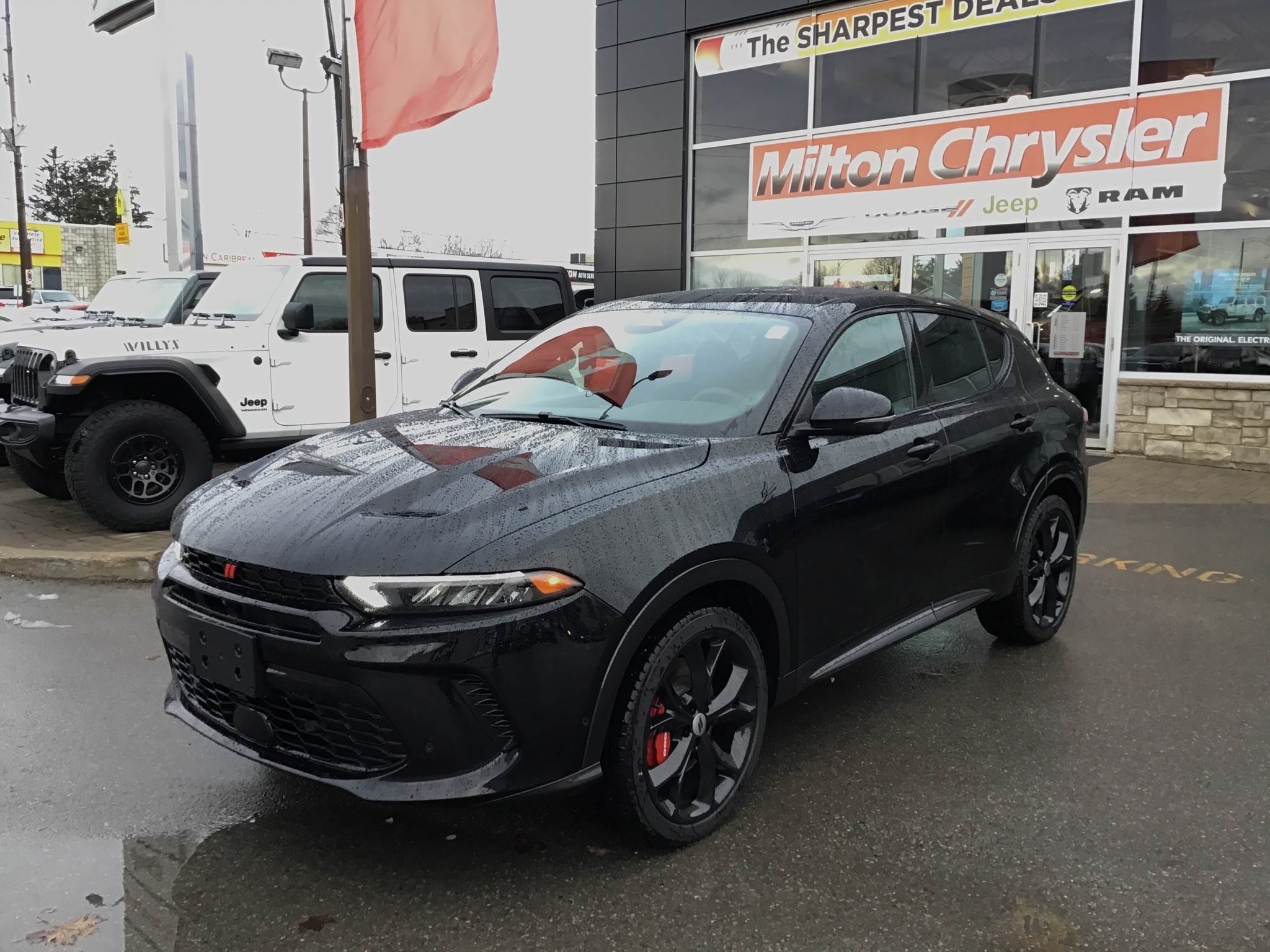 2024 Dodge Hornet PHEV RT PLUG IN HYBRID E AWD, BLACK TOP, TRACK,