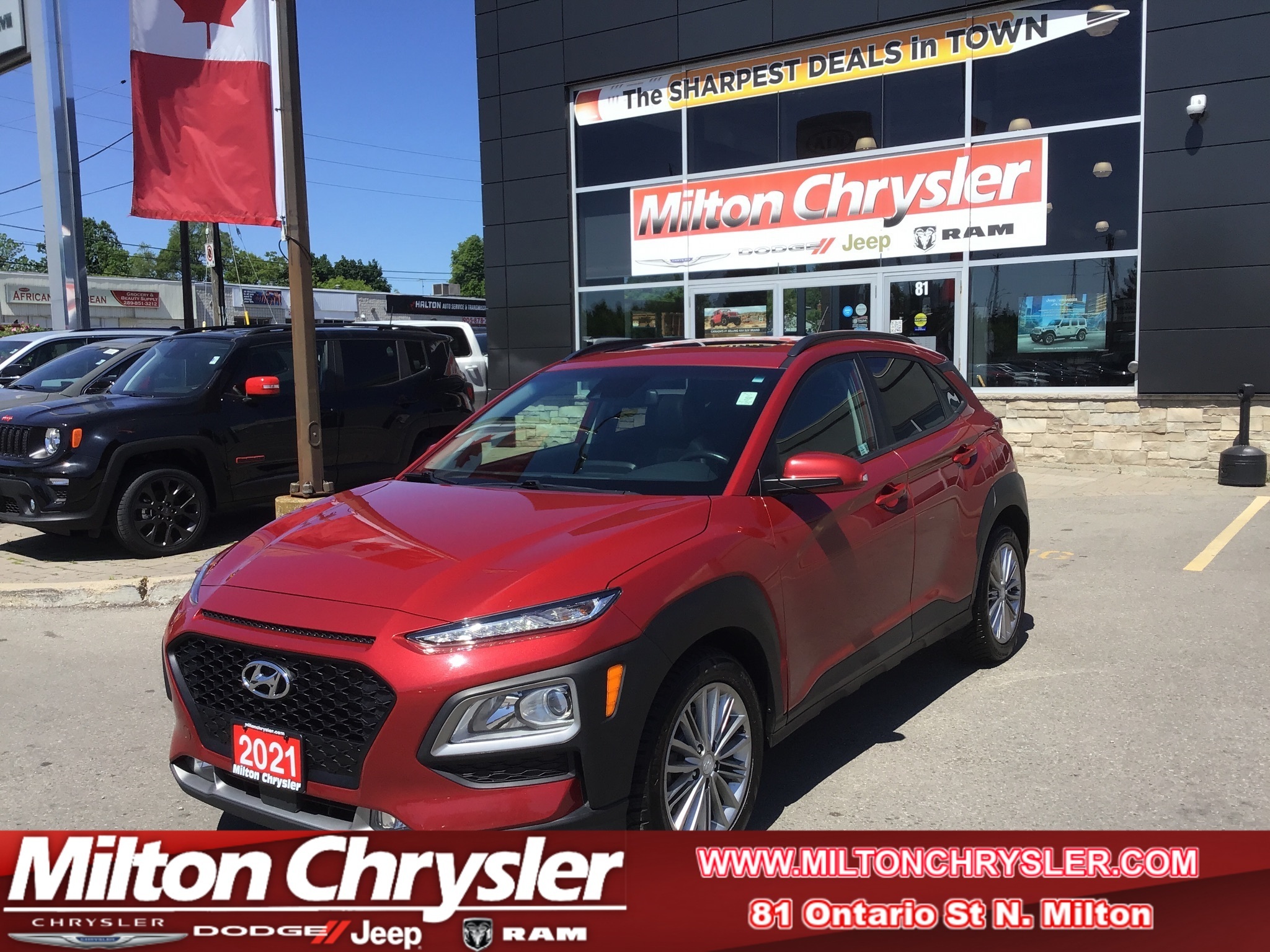 2021 Hyundai Kona AWD, LEATHER, SUNROOF