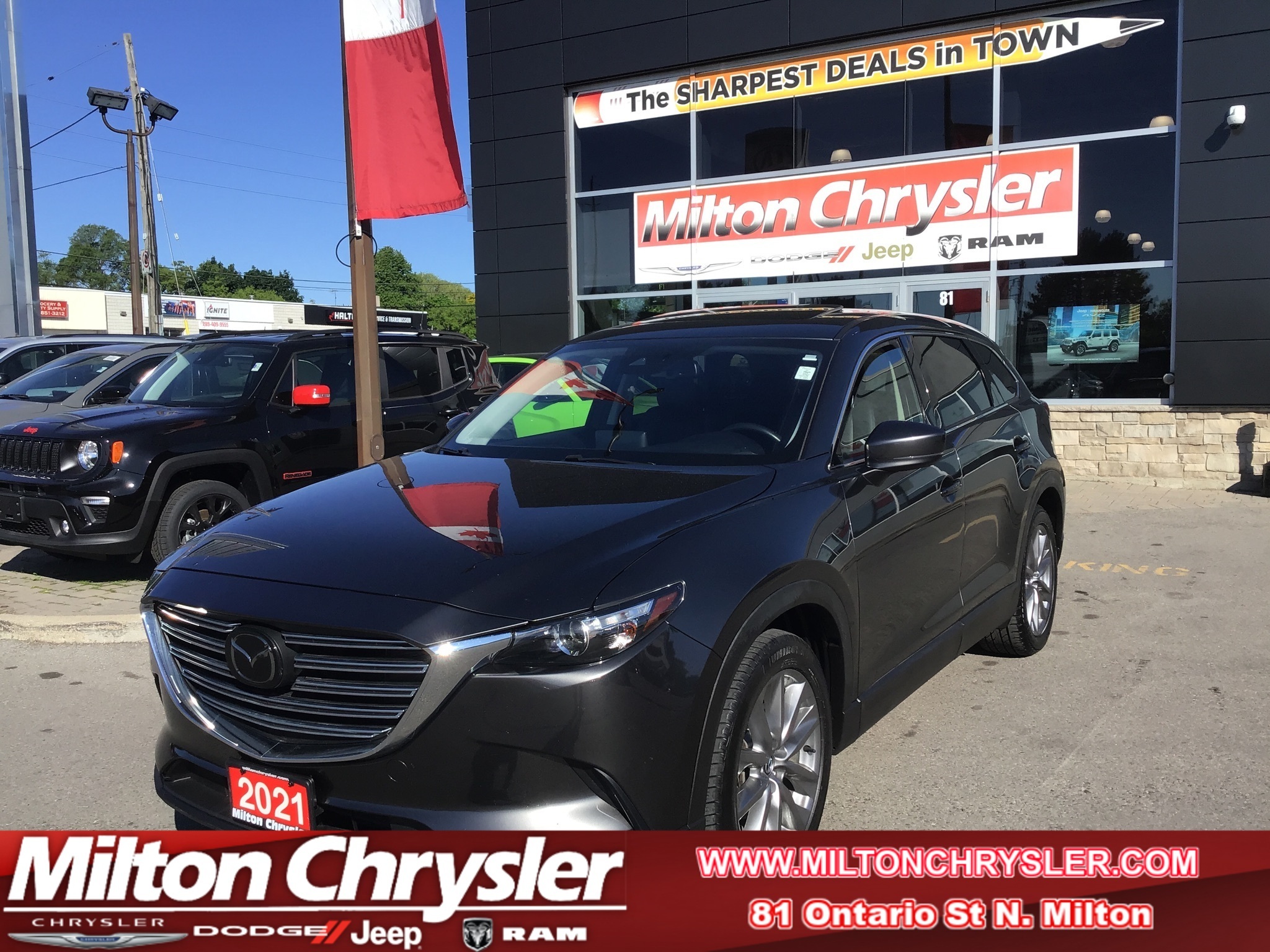 2021 Mazda CX-9 GS-L, 7 PASSENGER, LEATHER, SUNROOF