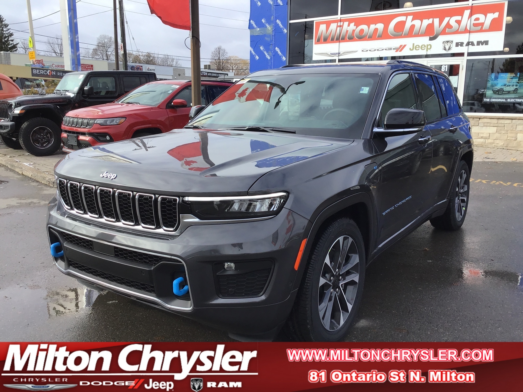 2022 Jeep Grand Cherokee 4xe OVERLAND, MCINTOSH AUDIO, REAR SEAT VIDEO
