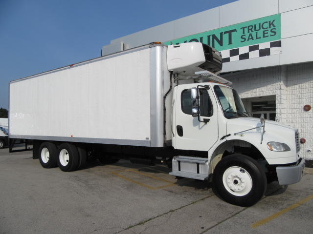2016 Freightliner M2-106 DIESEL AUTO 28FT BOX/ CARRIER SUPRA 960 REEFER