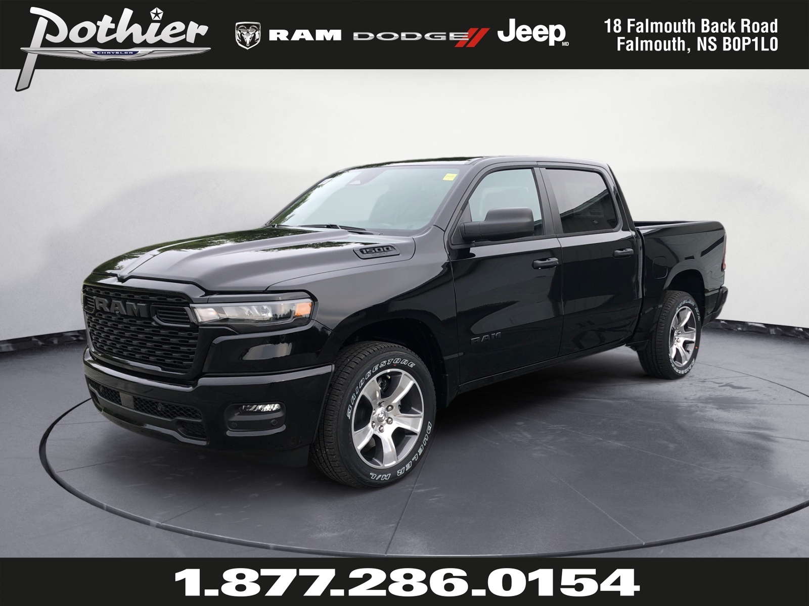 2025 Ram 1500 Tradesman 4x4 Crew Cab 5'7  Box