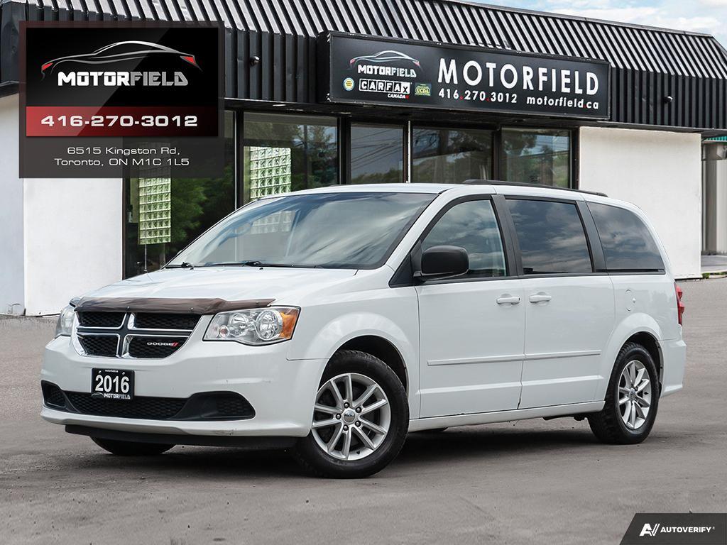 2016 Dodge Grand Caravan SXT Plus *DVD, Backup Cam, Loaded*