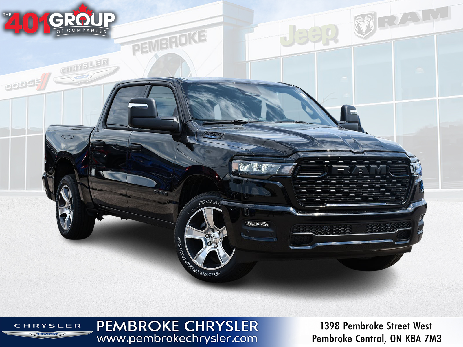 2025 Ram 1500 Tradesman 4WD | Sport Appear | Tow | Lvl 1 Equip