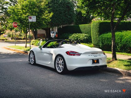 2016 Porsche Boxster Spyder 6-Speed Manual 63290364 Vancouver BC