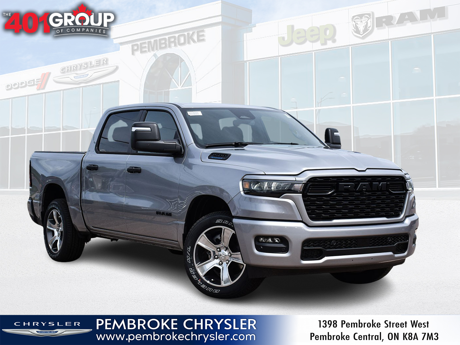 2025 Ram 1500 Tradesman 4WD | Sport Appear | Tow | Lvl 1 Equip