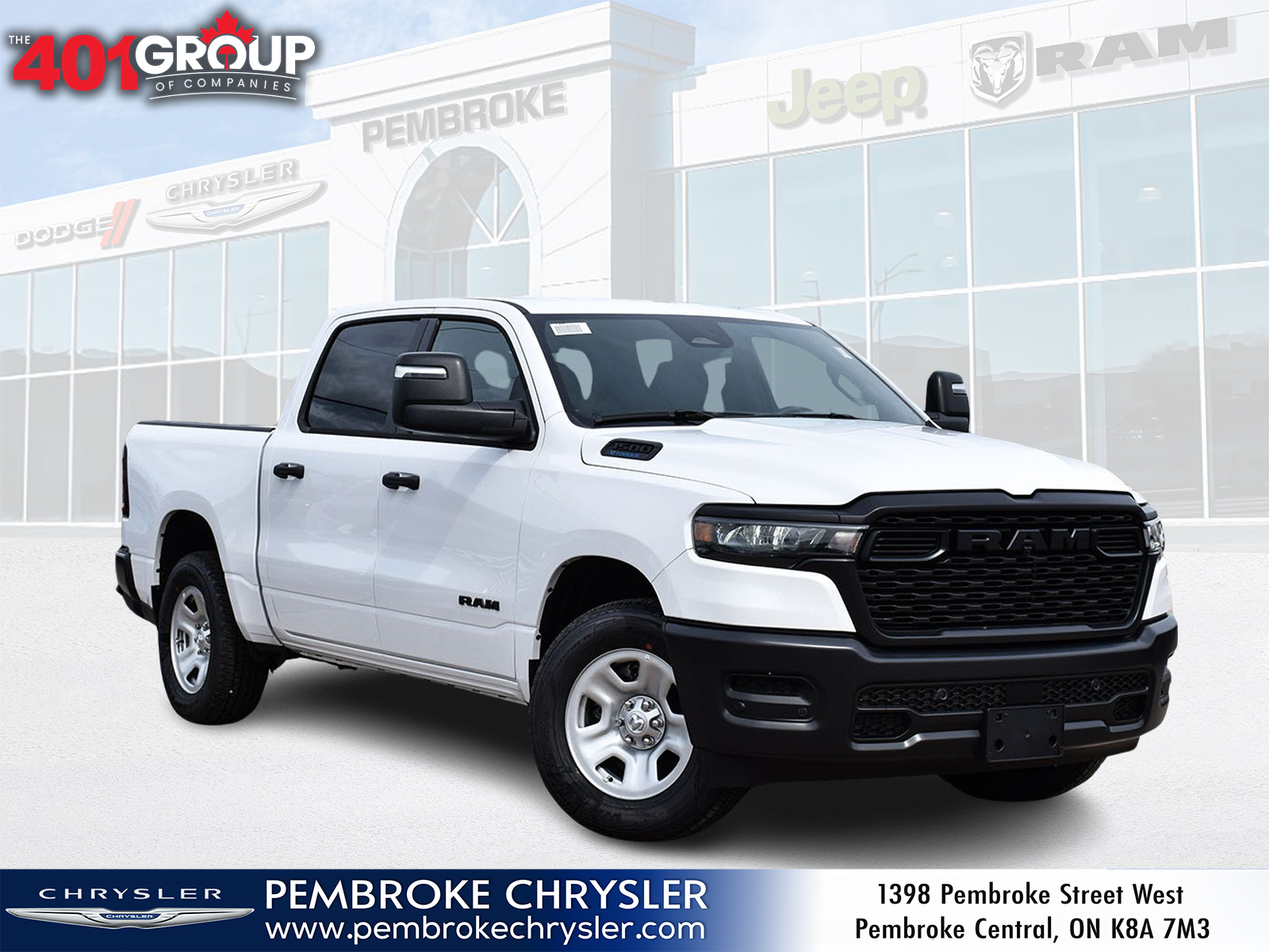 2025 Ram 1500 Tradesman 4x4 Crew Cab 5'7  Box