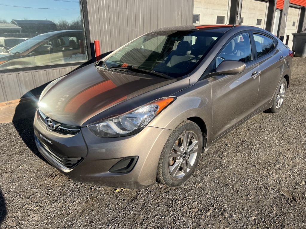 2013 Hyundai Elantra L MANUEL DE BASE