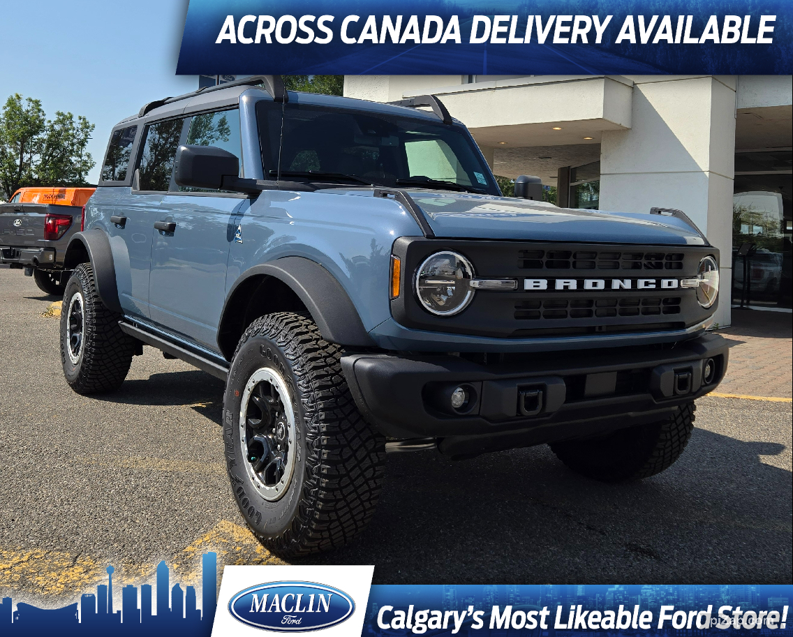 2024 Ford Bronco BLACK DIAMOND | SASQUATCH PKG | MID PKG | G.O.A.T.