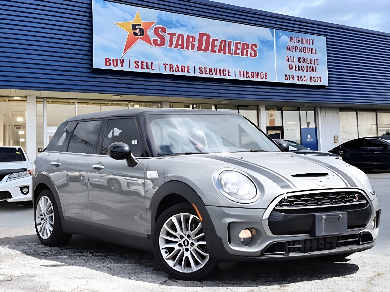 Gray 2017 MINI Cooper Clubman S ALL4 AWD Wagon All-Wheel Drive 6-Speed Manual
