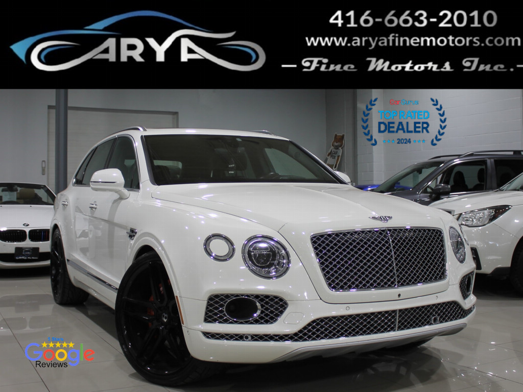 2020 Bentley Bentayga 24 Black Wheels V8 7 Passenger No Accidents Headsu