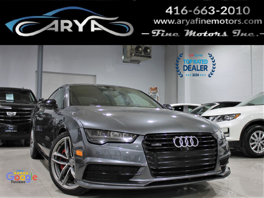 2018 Audi A7 Sportback S-LINE TECHNIK PKG 20 Alloys No Accidents Diamond 