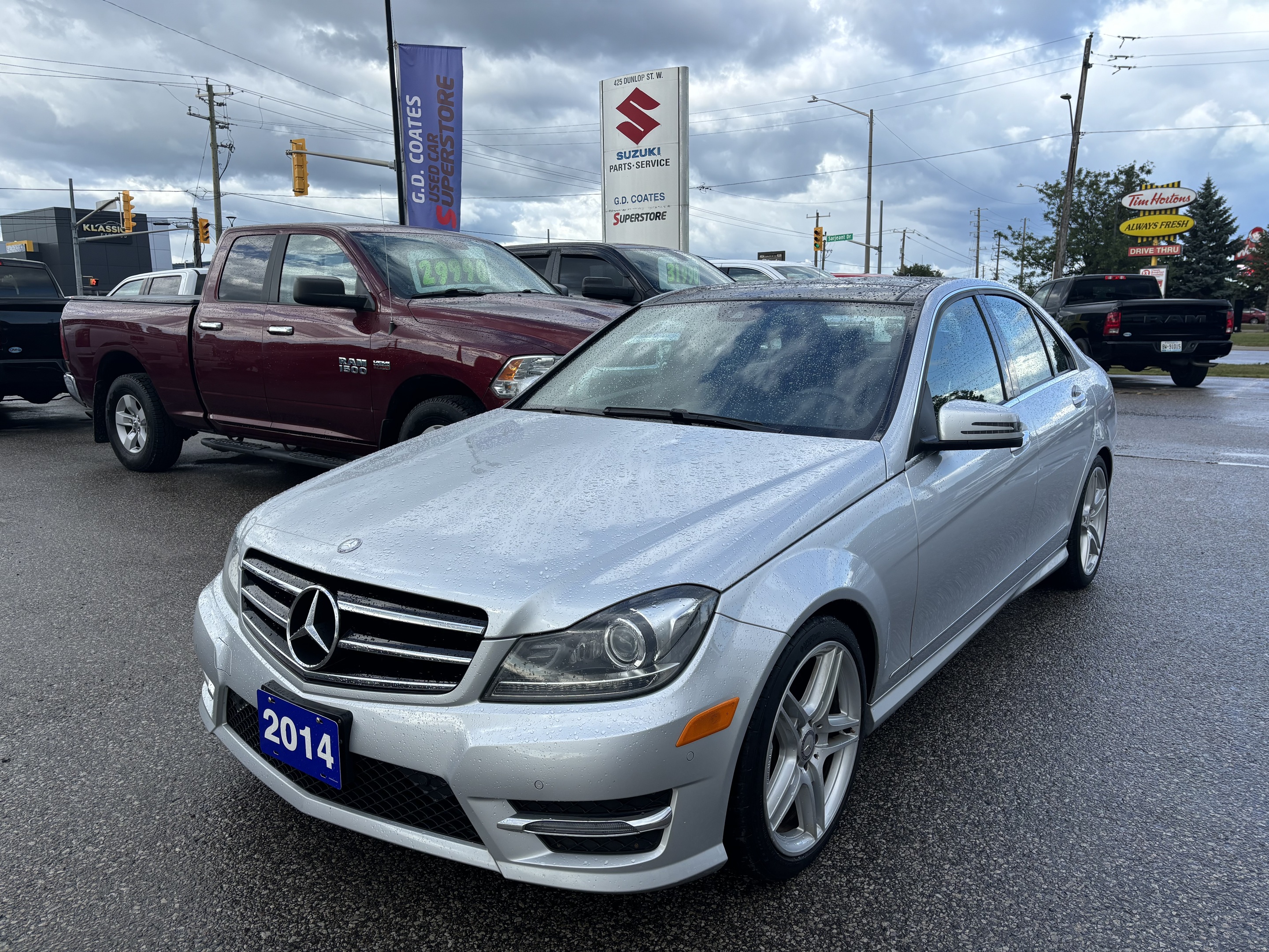 2014 Mercedes-Benz C-Class C350 4MATIC ~Nav ~Camera ~Roof ~Bluetooth ~AMG Pkg