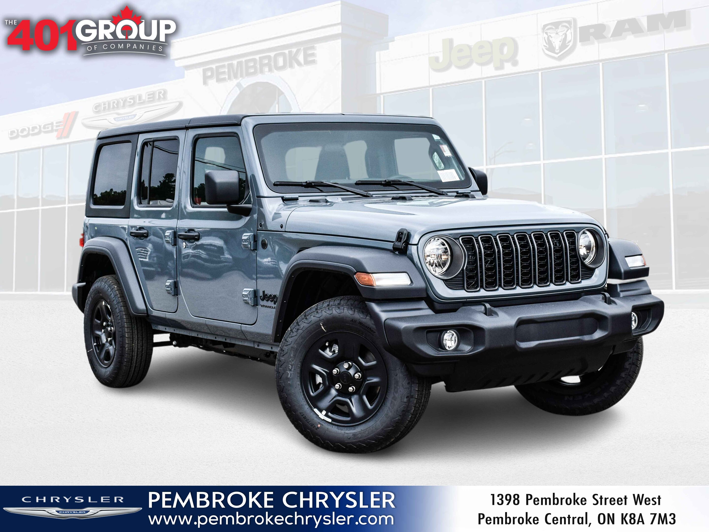 2024 Jeep Wrangler Sport 4 Door 4x4