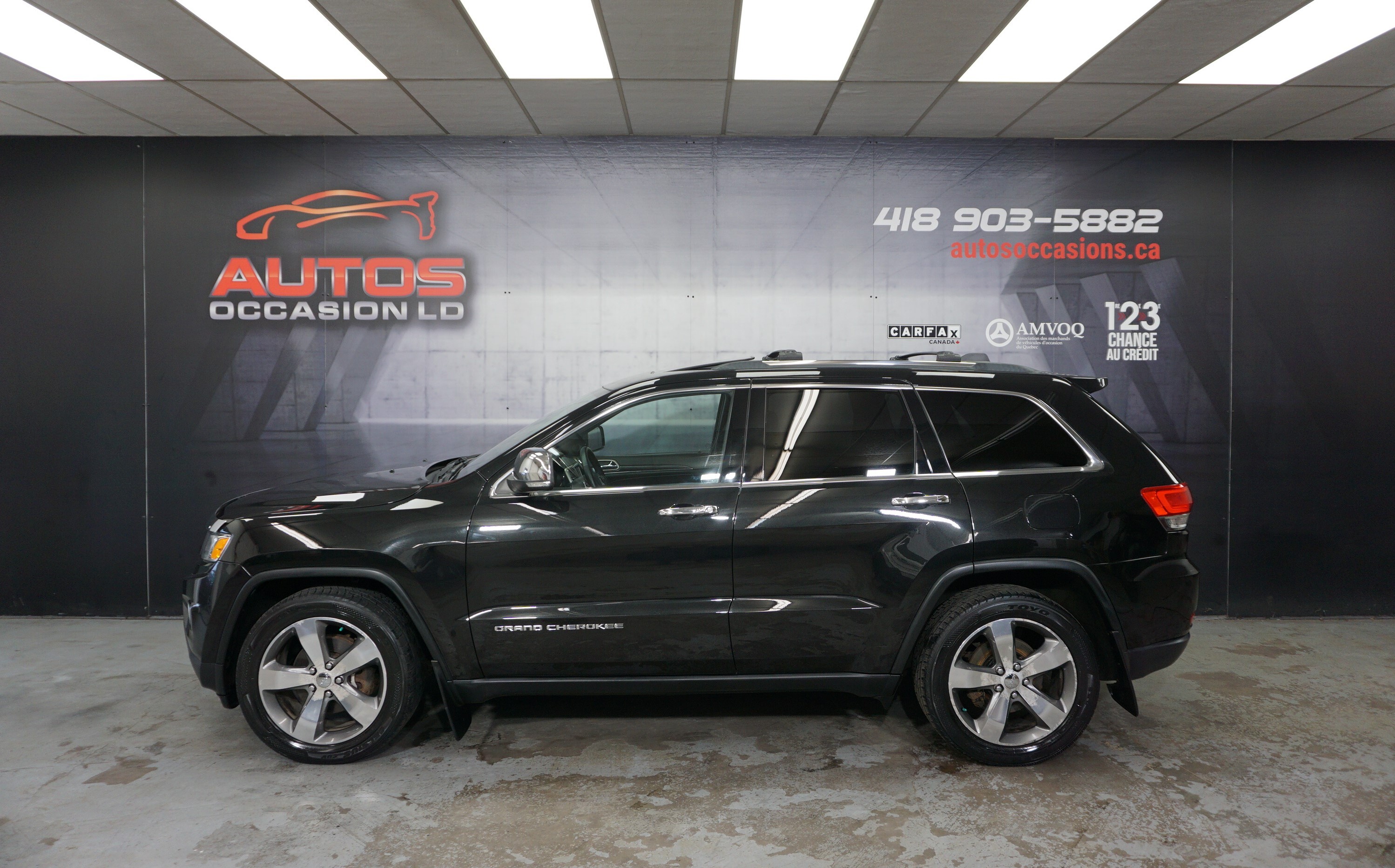 2014 Jeep Grand Cherokee LIMITED 4X4 V6 3.6L AUTO CUIR - TOIT OUVRANT FULL