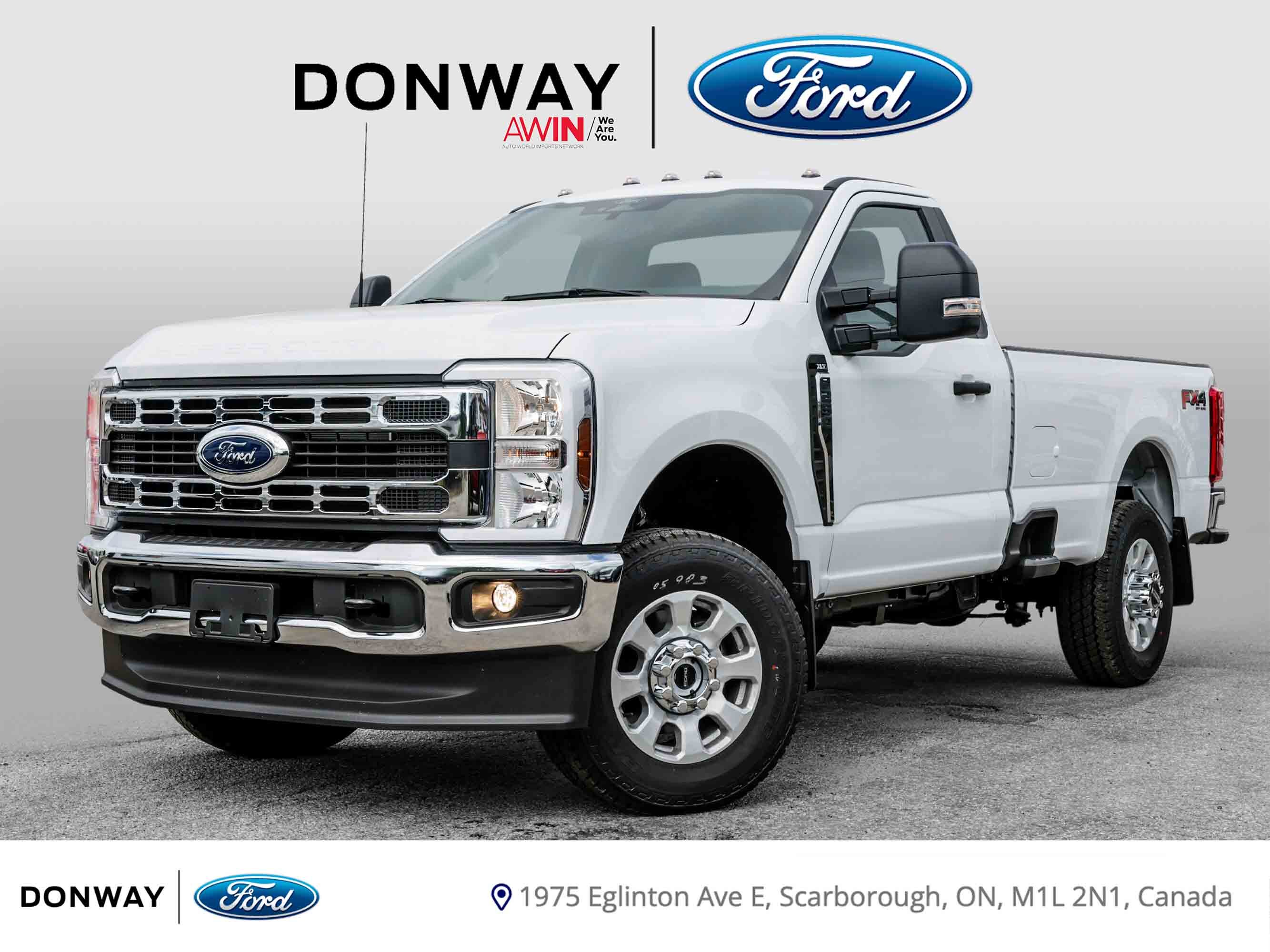 2024 Ford F-250 F250 Reg Cab 4x4 Snow Plow Package Gas 7.3L