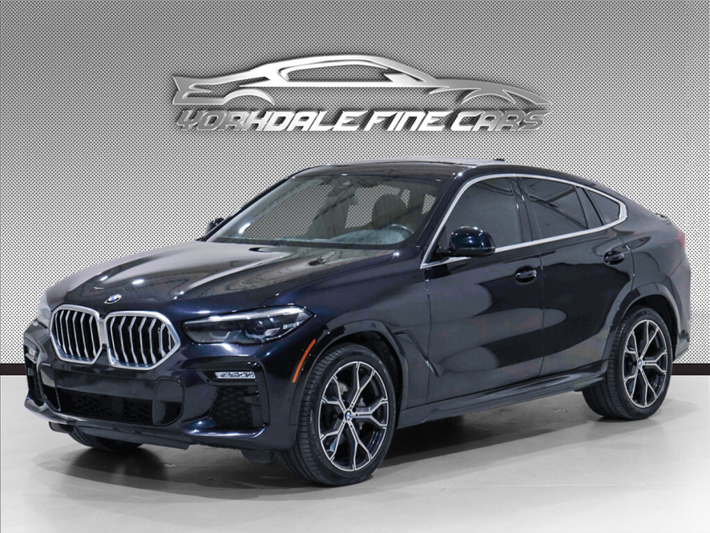 2020 BMW X6 xDrive40i / M Sport Pkg / Pano / CarPlay / Navigat