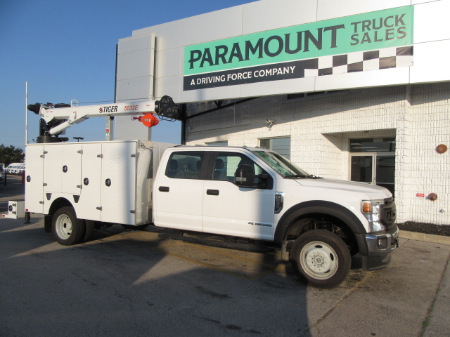 2021 Ford F-550 DIESEL CREW CAB 4X4 NEW SERVICE / UTILITY BODY