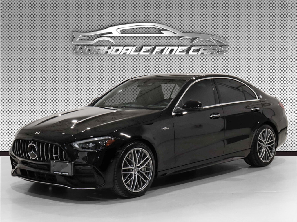 2023 Mercedes-Benz C-Class AMG C43 / Premium Plus / Drivers Pkg / Distronic+ 