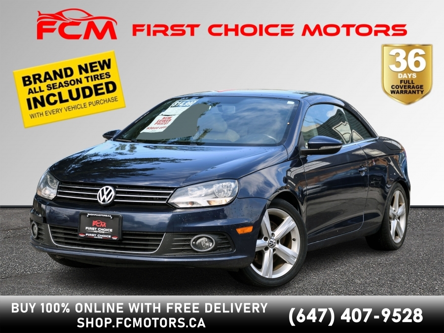 2013 Volkswagen Eos COMFORTLINE ~AUTOMATIC, FULLY CERTIFIED WITH WARRA
