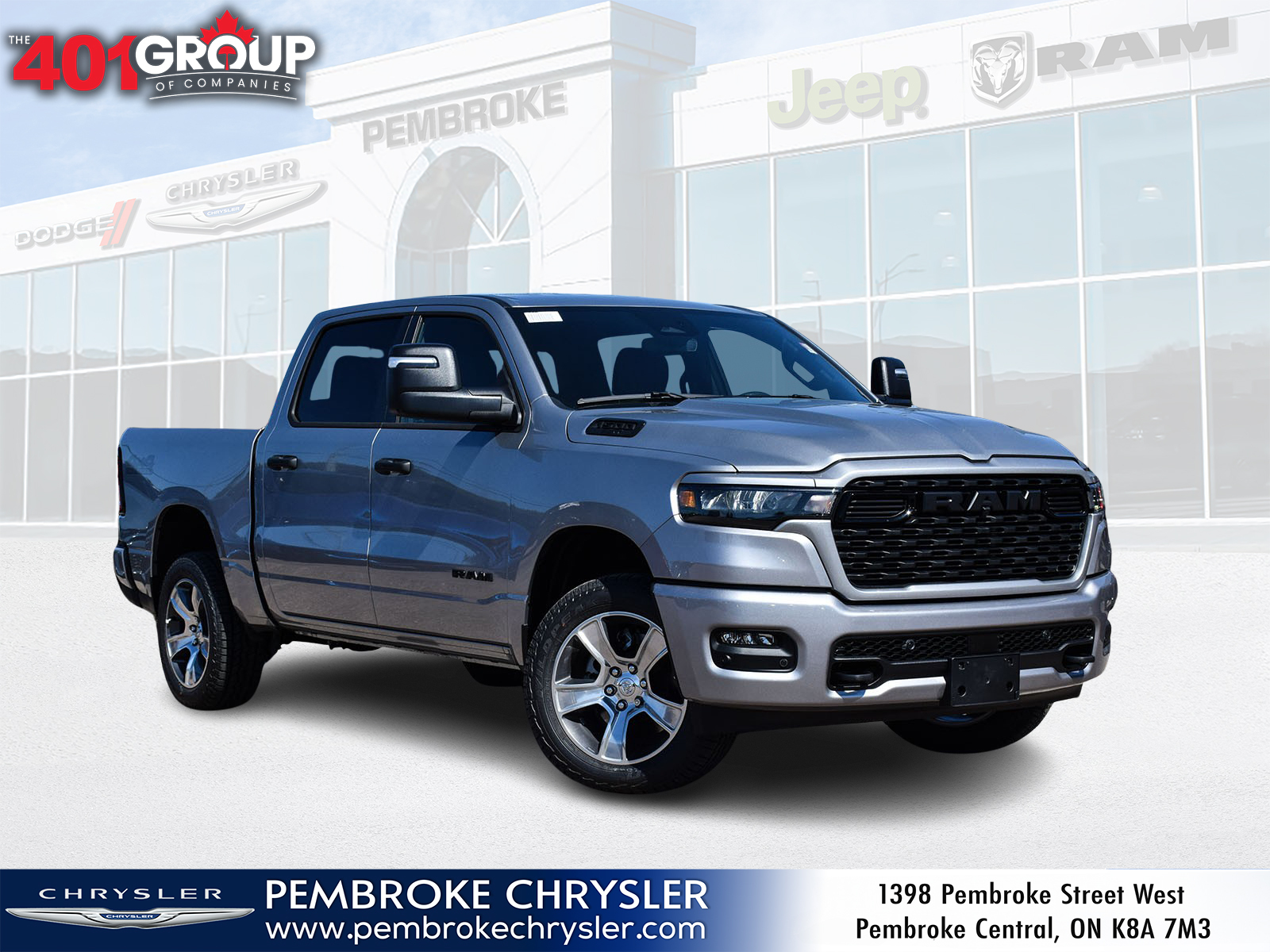 2025 Ram 1500 Tradesman Turbo | Lvl 1 Equip | Off-Road | Trailer