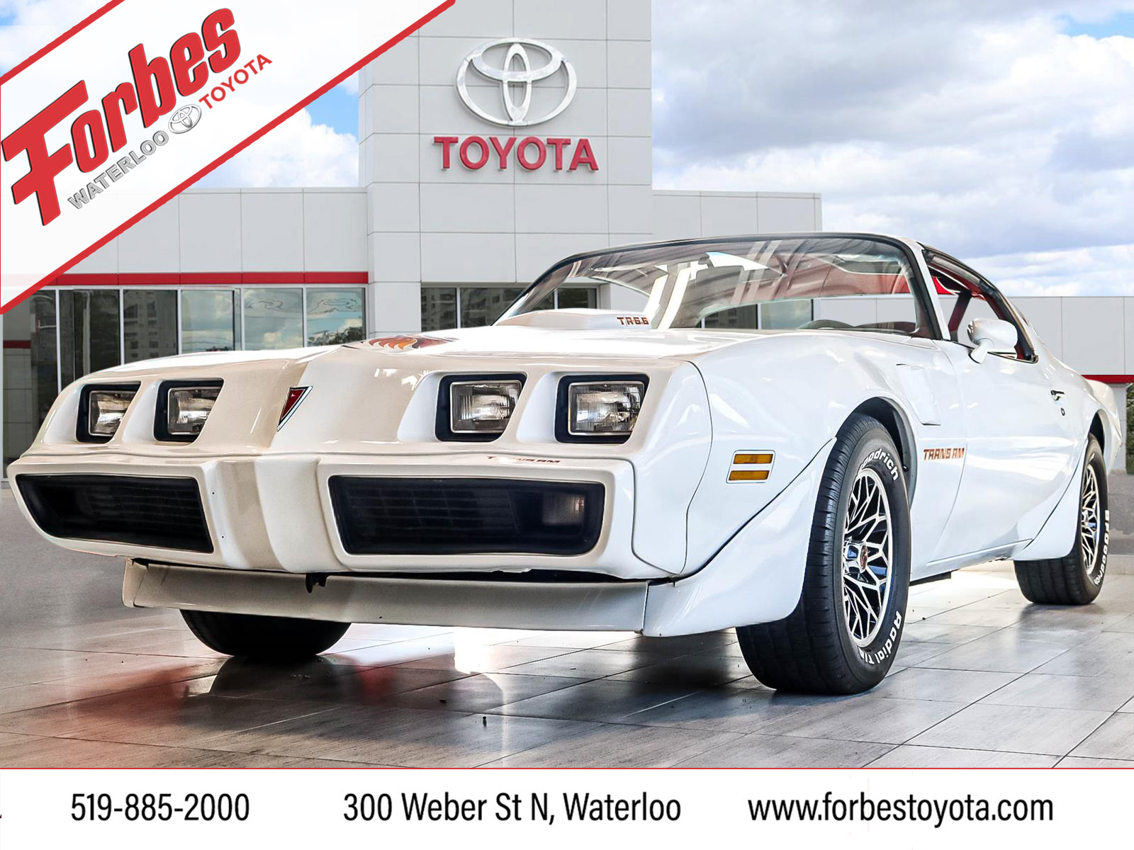 1979 Pontiac Firebird TRANS AM T ROOF WHITE ON RED