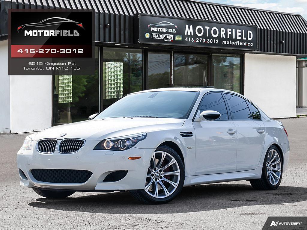 2008 BMW 5 Series M5 RWD 500HP *Head Up Display, Nav, Red Interior*